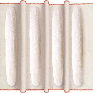 Heavy Duty Bakers Couche, 100% Natural Flax Linen 36''x26'' Bread Dough Proofing Cloth Thickened Couche 1Pack